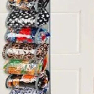 Leggings & Shirt hanging Storage Bag  Over The Door Hanging (2) with 10 slots